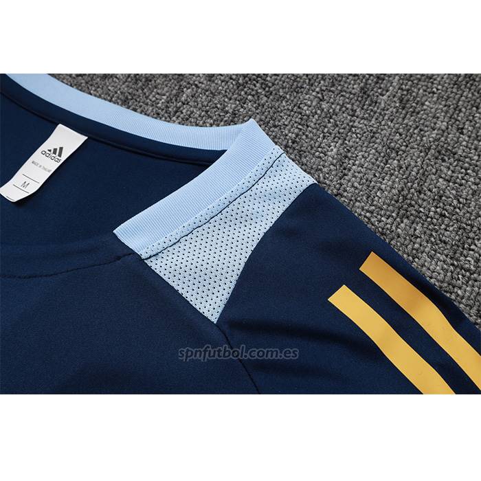 Chandal del Real Madrid Manga Corta 2024-2025 Azul - Pantalon Corto